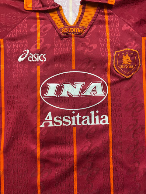 Store Shirt • Roma • 1996 • Asics • Abel Balbo • Size L