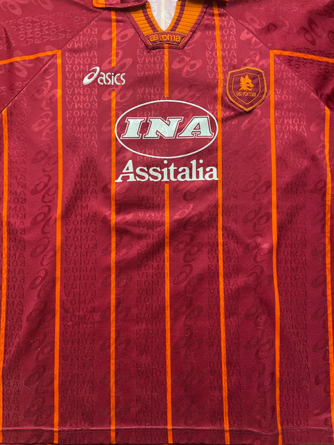 Store Shirt • Roma • 1996 • Asics • Abel Balbo • Size L