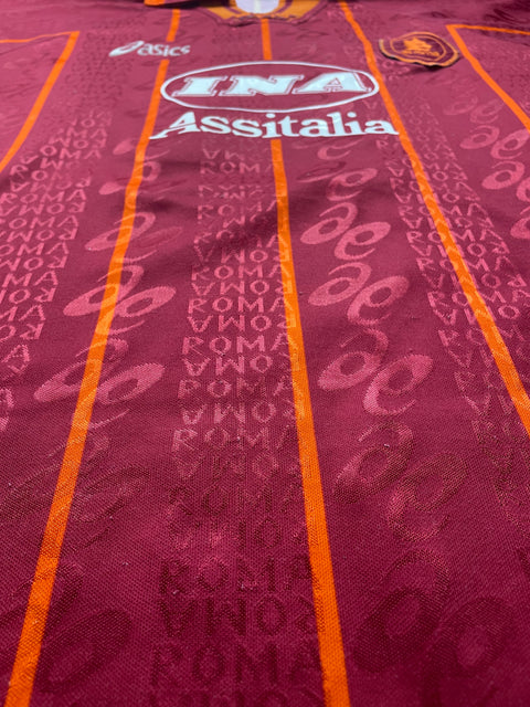Store Shirt • Roma • 1996 • Asics • Abel Balbo • Size L