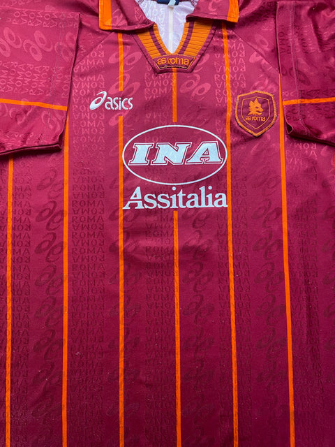 Store Shirt • Roma • 1996 • Asics • Abel Balbo • Size L