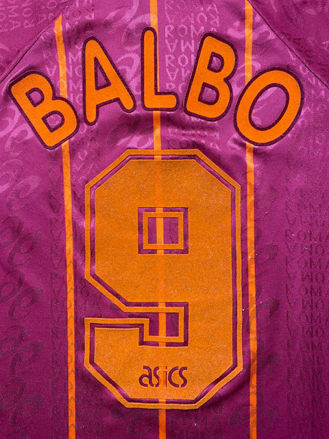 Store Shirt • Roma • 1996 • Asics • Abel Balbo • Size L