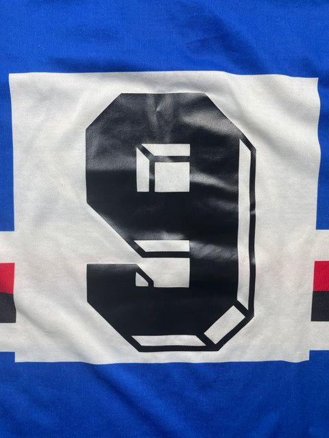Store Shirt • Sampdoria • 1988 • Kappa • #9 • Gianluca Vialli • Size L