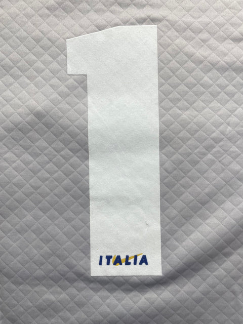 Match Shirt • National • Italia • 1995 • Nike • Keeper • #1 • Angelo Peruzzi • Euro 96 Qualifiers
