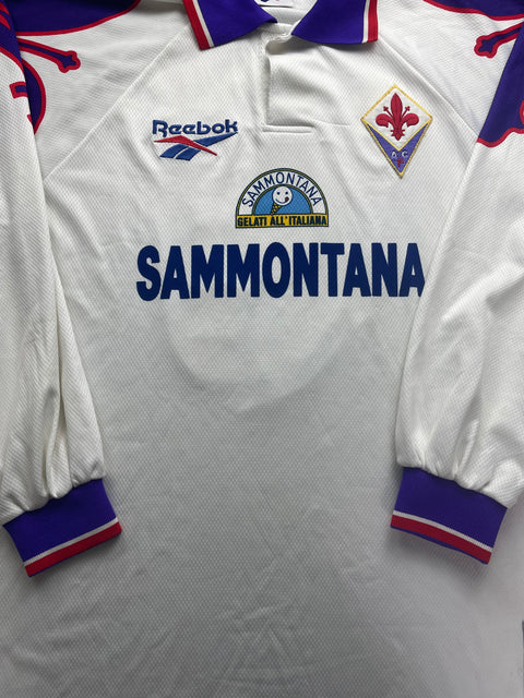 Store Shirt • Fiorentina • 1995 • Reebok • Away • Gabriel Batistuta • Size XL