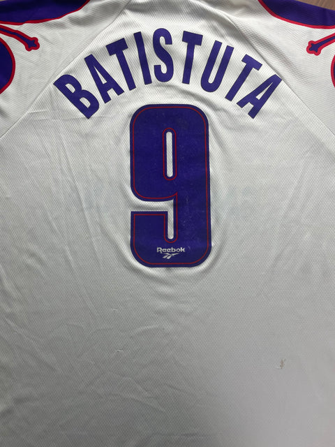 Store Shirt • Fiorentina • 1995 • Reebok • Away • Gabriel Batistuta • Size XL