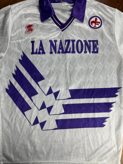Match Shirt • Club • Fiorentina • 1990 • ABM • Away • #13 • Match Worn