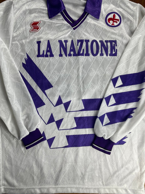 Match Shirt • Club • Fiorentina • 1990 • ABM • Away • #13 • Match Worn