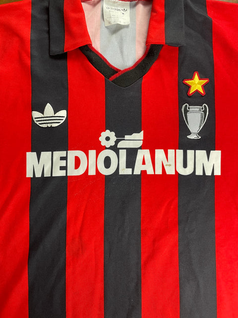 Store Shirt • AC Milan • 1990 • Adidas • Home • Size M