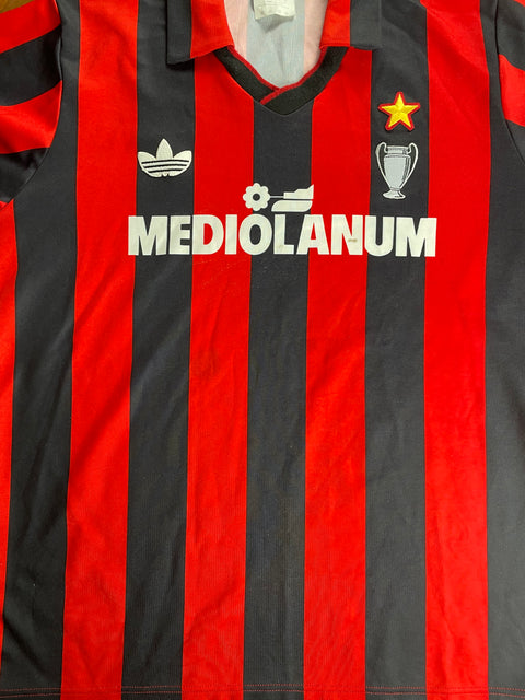 Store Shirt • AC Milan • 1990 • Adidas • Home • Size M