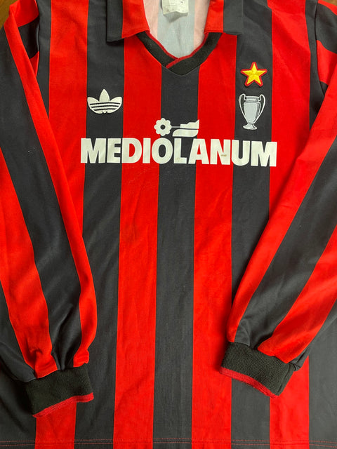 Store Shirt • AC Milan • 1990 • Adidas • Home • Size M