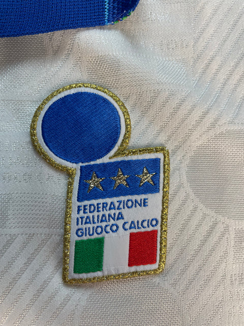Match Shirt • National • Italia • 1993 • Diadora • Away • #2 • Antonio Benarrivo • vs Estonia • World Cup 94 Qualifier
