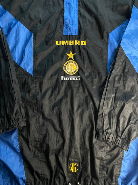 Player Issue Training • Inter • 1997 • Umbro Waterproof Jacket • Size XL