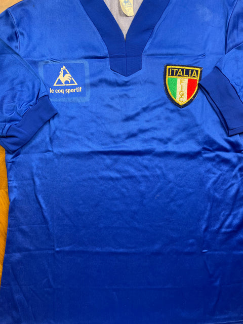 Store Shirt • Italia • 1982 • Le Coq Sportif • Size S 
