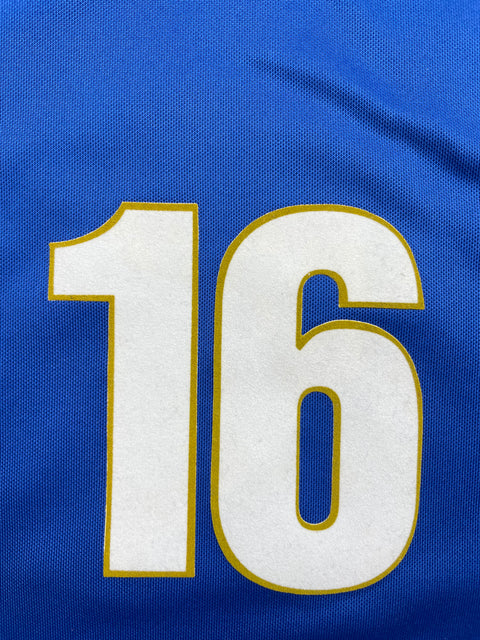 Match Shirt • National • Italia • 1996 • Nike • Home • #16 • Roberto Di Matteo • Match Prepared 