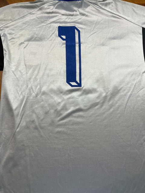 Match Shirt • National • Italia • 1992 • Diadora • Keeper • #1 • Gianluca Pagliuca • vs Norway • Euro 92 Qualifiers 