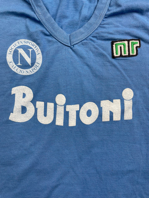 Player Issue Training • Napoli • 1986 • Diego Maradona • Ennerre Training Top 