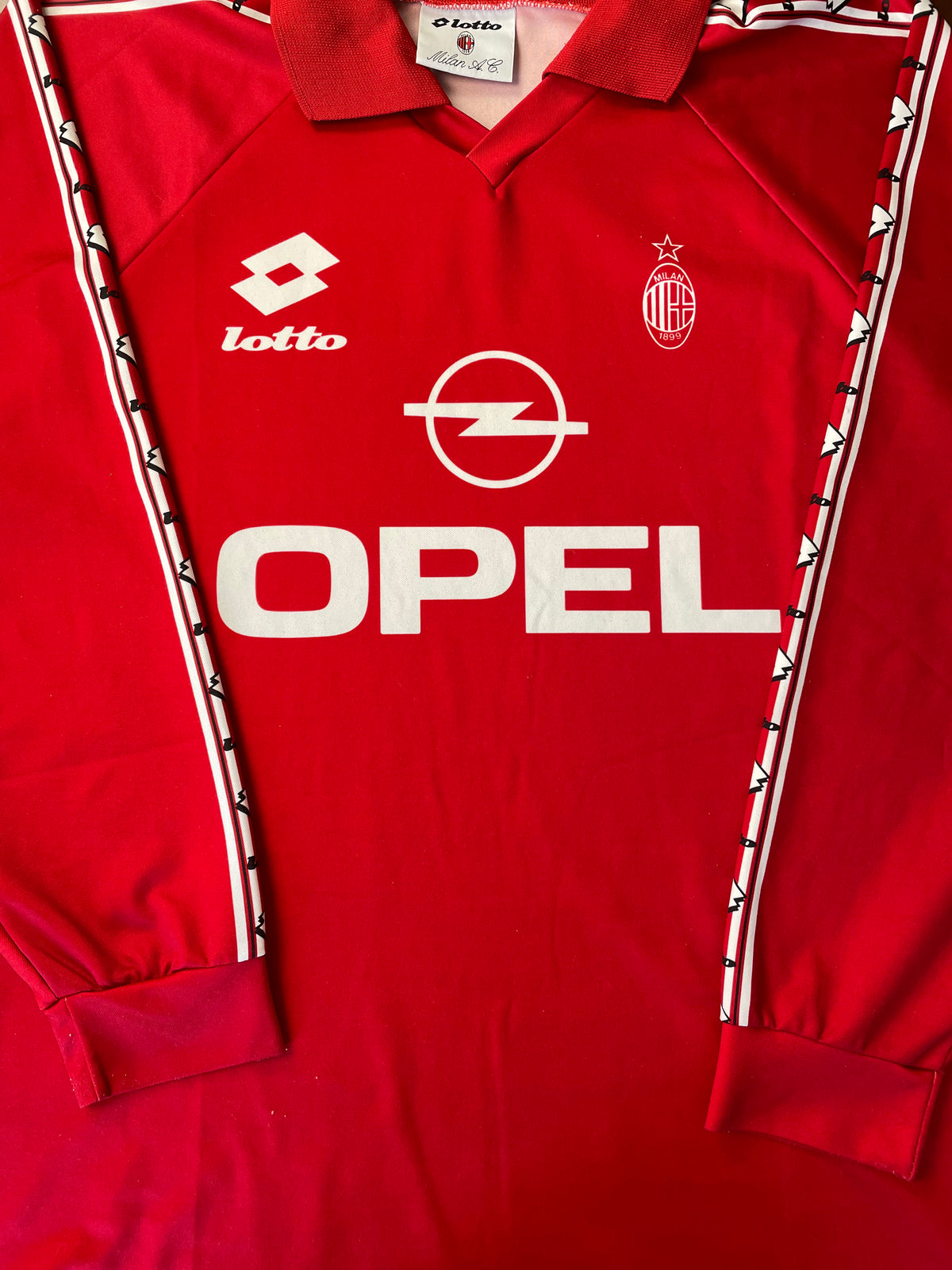 AC Milan 1994/95 – Training Shirt – Lotto Top – Lotto – Opel