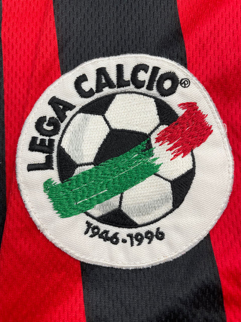 Match Shirt • Club • AC Milan • 1996 • Lotto • Home • #7 • Gianluigi Lentini • Match Prepared 