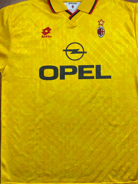 Match Shirt • Club • AC Milan • 1995 • Lotto • Third • #23 • Marco Simone • Match Prepared 