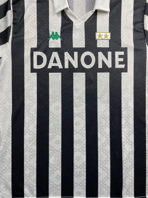 Match Shirt • Club • Juventus • 1992 • Kappa • Home • #7 • Antonio Conte • Match Worn 
