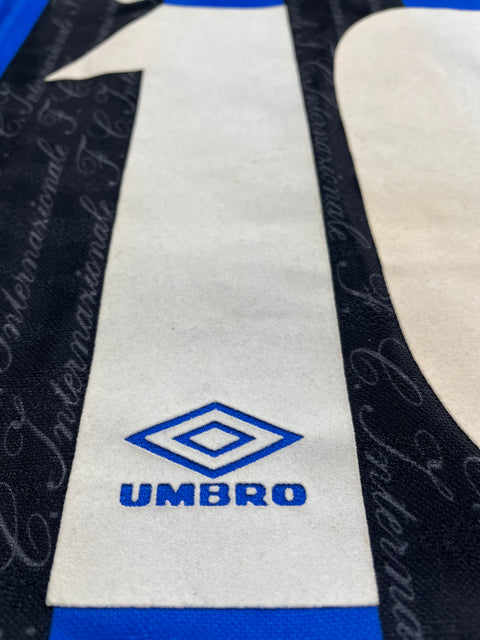 Store Shirt • Inter Milan • 1997 • Umbro • Home • Ronaldo • Size XL 