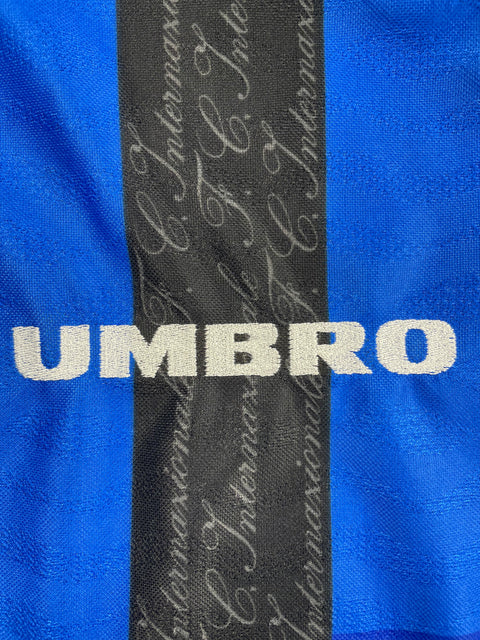 Store Shirt • Inter Milan • 1997 • Umbro • Home • Ronaldo • Size XL 