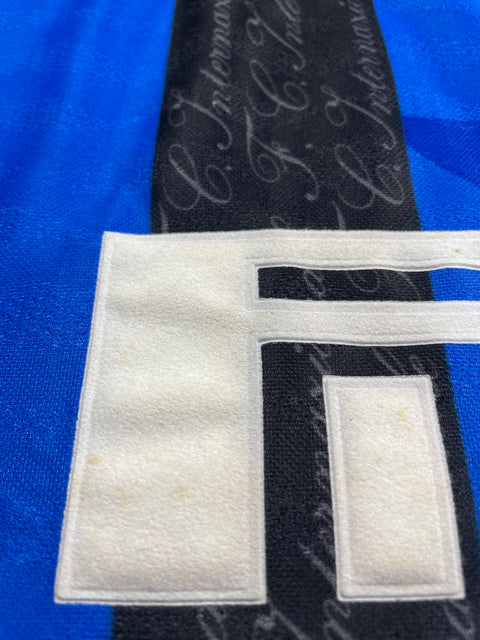 Store Shirt • Inter Milan • 1997 • Umbro • Home • Ronaldo • Size XL 