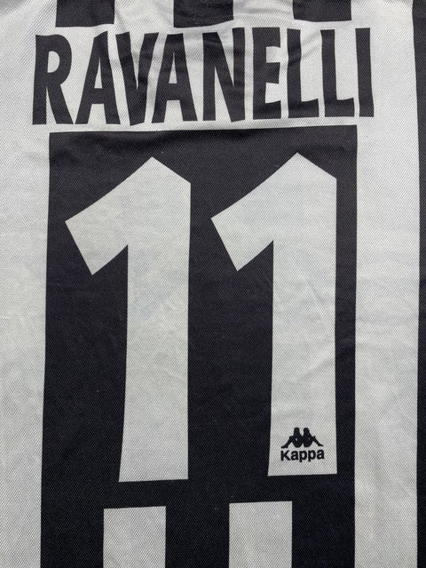 Store Shirt • Juventus • 1996 • Kappa • Fabrizio Ravanelli • Size M 