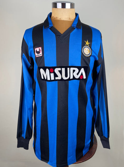 Jersey | Club | Inter | 1990 | Lothar Matthäus | Matchworn