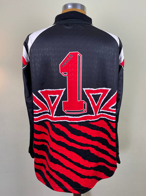 Match Shirt • Club • AC Milan • 1992 • Uhlsport • Keeper • #1 • Francesco Antonioli • Match Worn