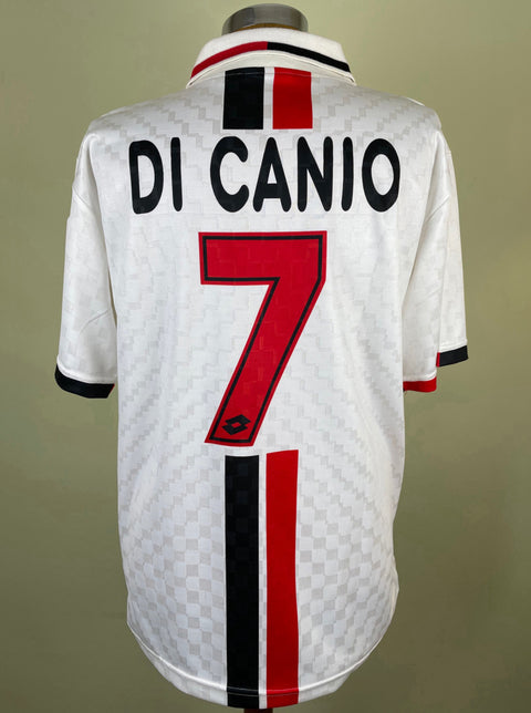 Match Shirt • Club • AC Milan • 1995 • Lotto • Away • #7 • Paolo di Canio • Match Worn