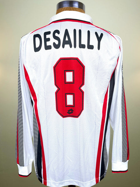 Match Shirt • Club • AC Milan • 1997 • Lotto • Away • #8 • Marcel Desailly • Match Worn 