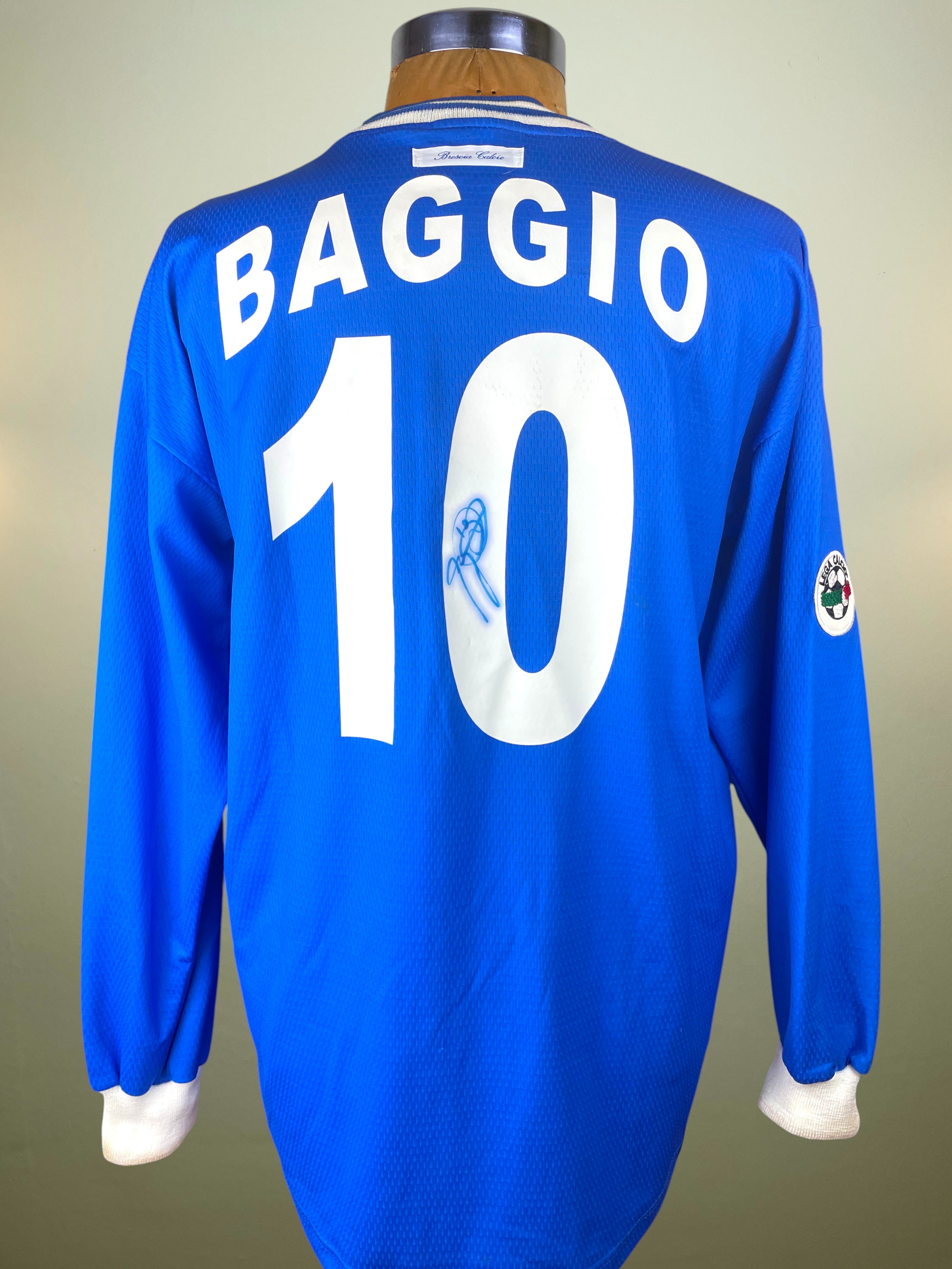 Brescia 2001/02 Home – Match-Worn Shirt – Roberto Baggio