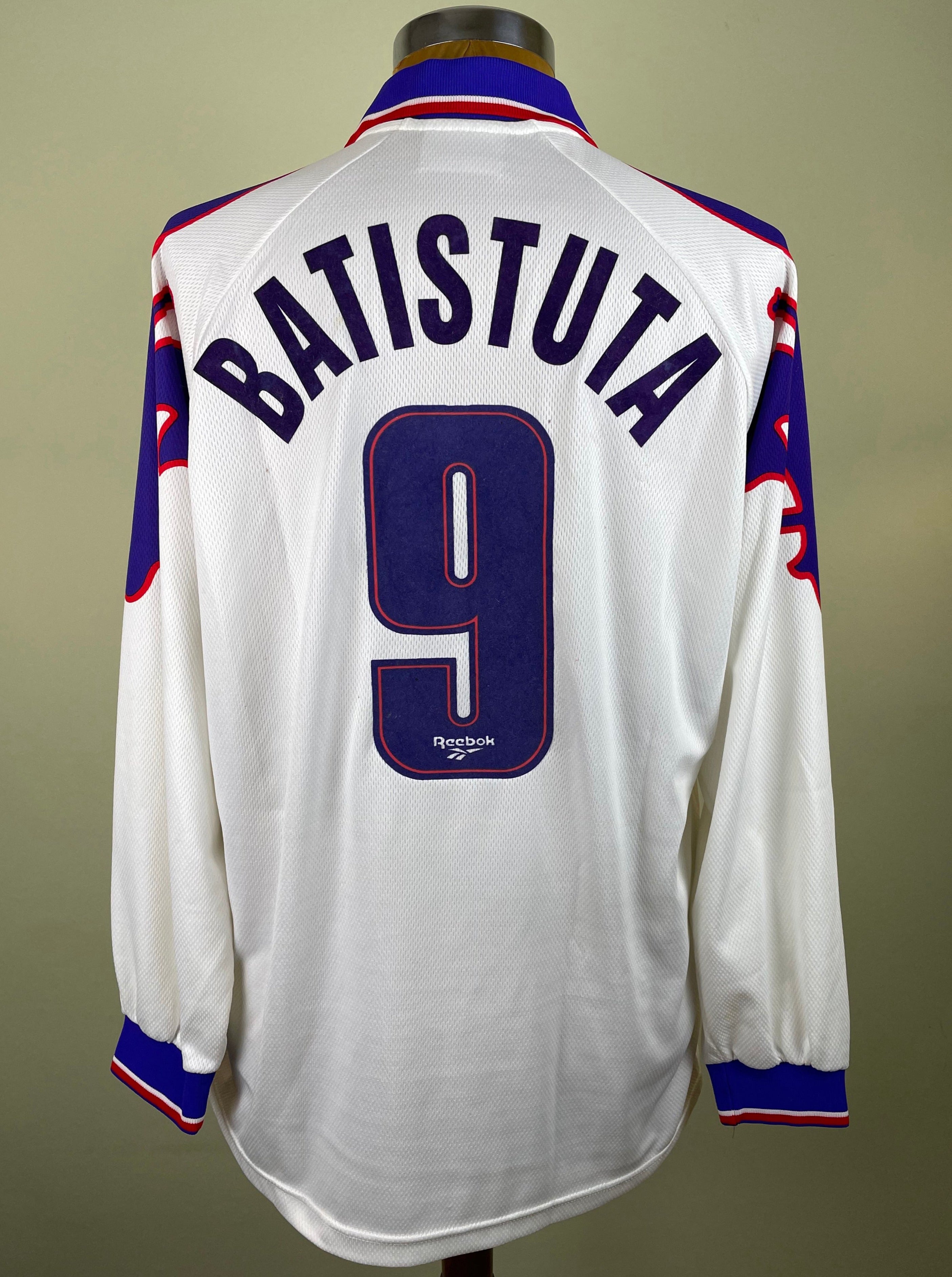 記念グッズ Fiorentina  Reebok 90s Vintage Reebok Fiorentina 1995- 1997 Serie A soccer jersey