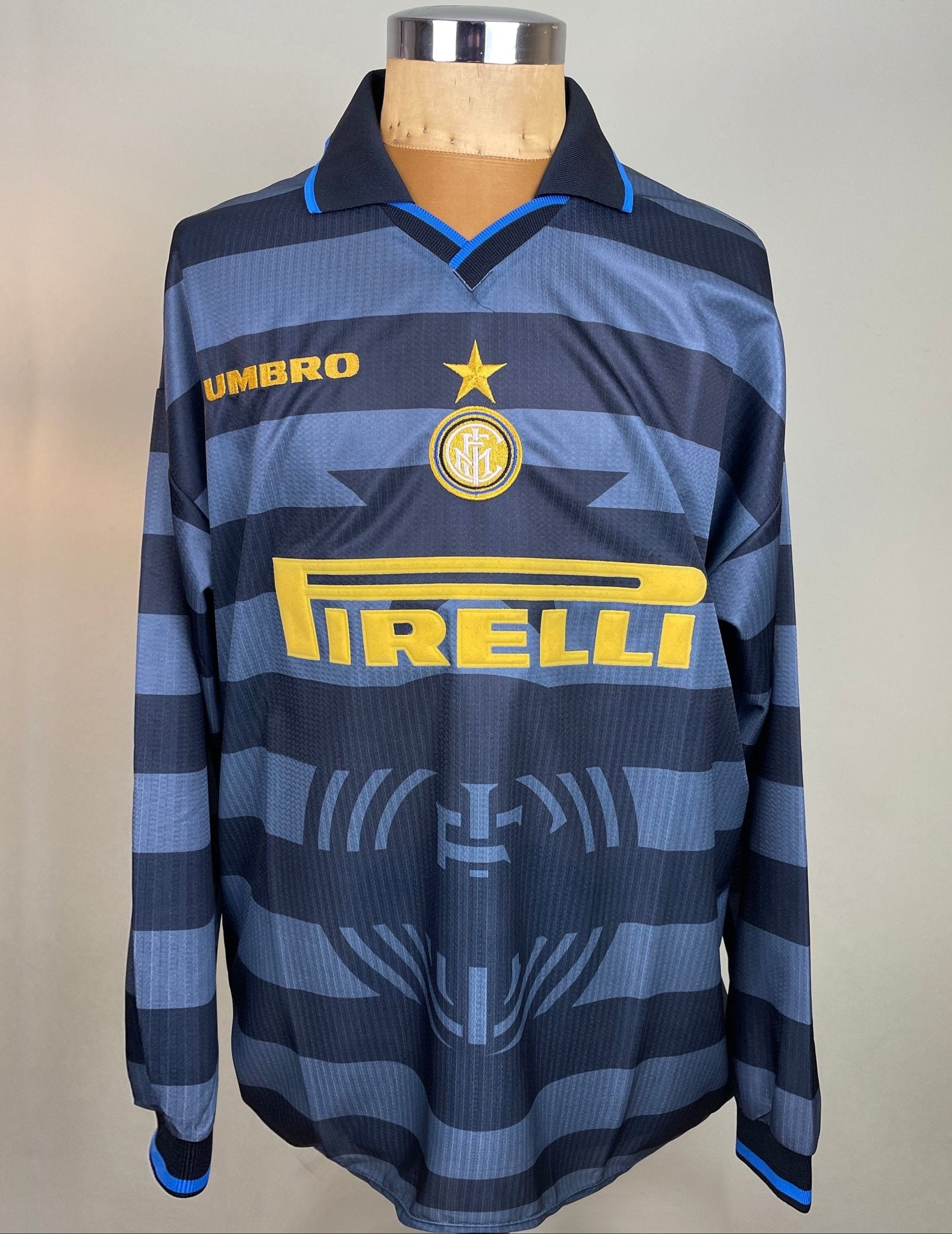 Inter Milan 1997/98 Third – Match-Worn Shirt – Giuseppe | Calcio90
