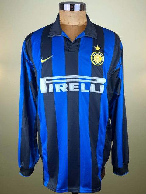 Match Shirt • Club • Inter • 1998 • Nike • Home • #10 • Roberto Baggio • Match Worn 