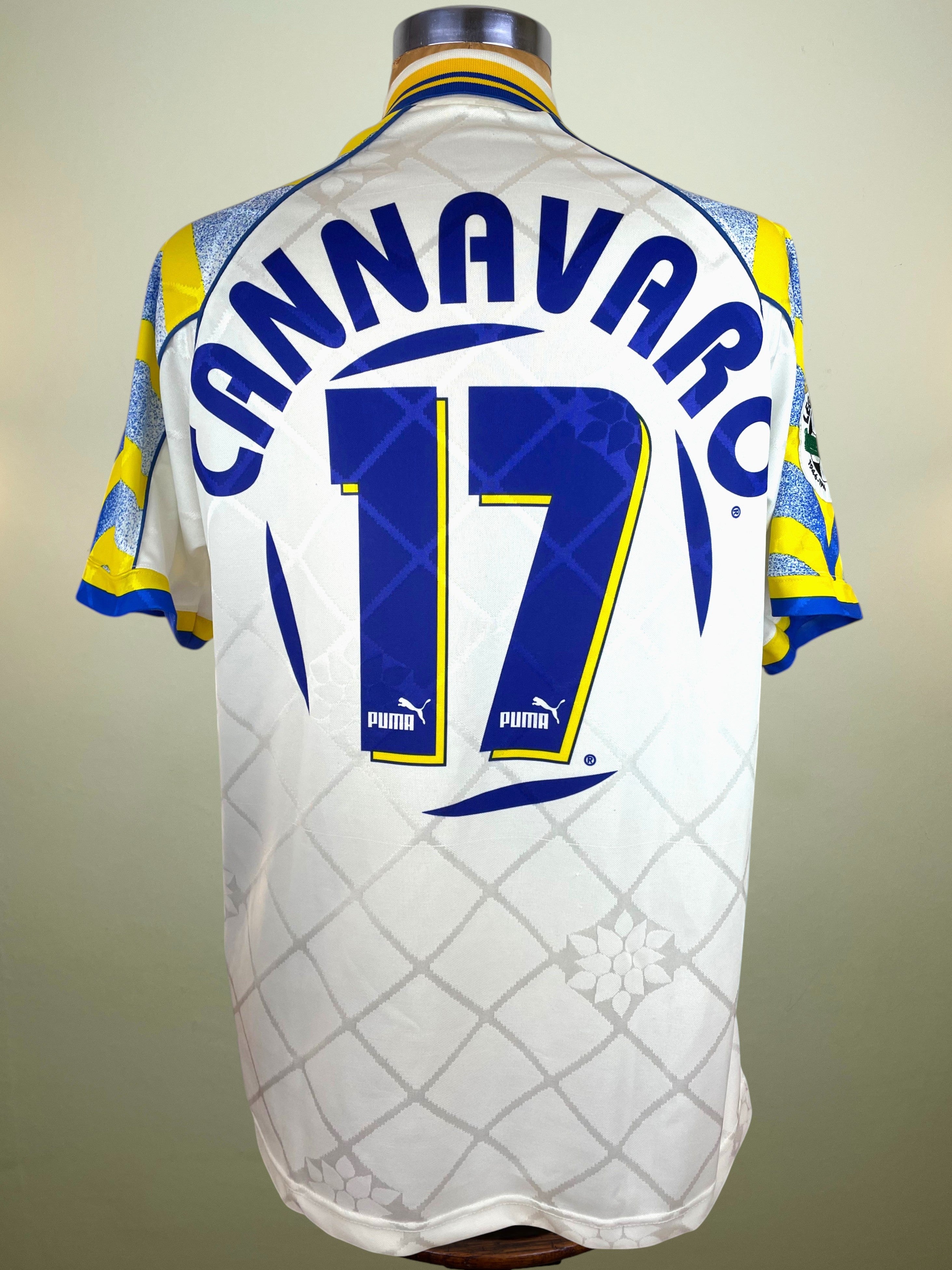 Parma 1996/97 Home – Match-Worn Shirt – Fabio Cannavaro – Puma