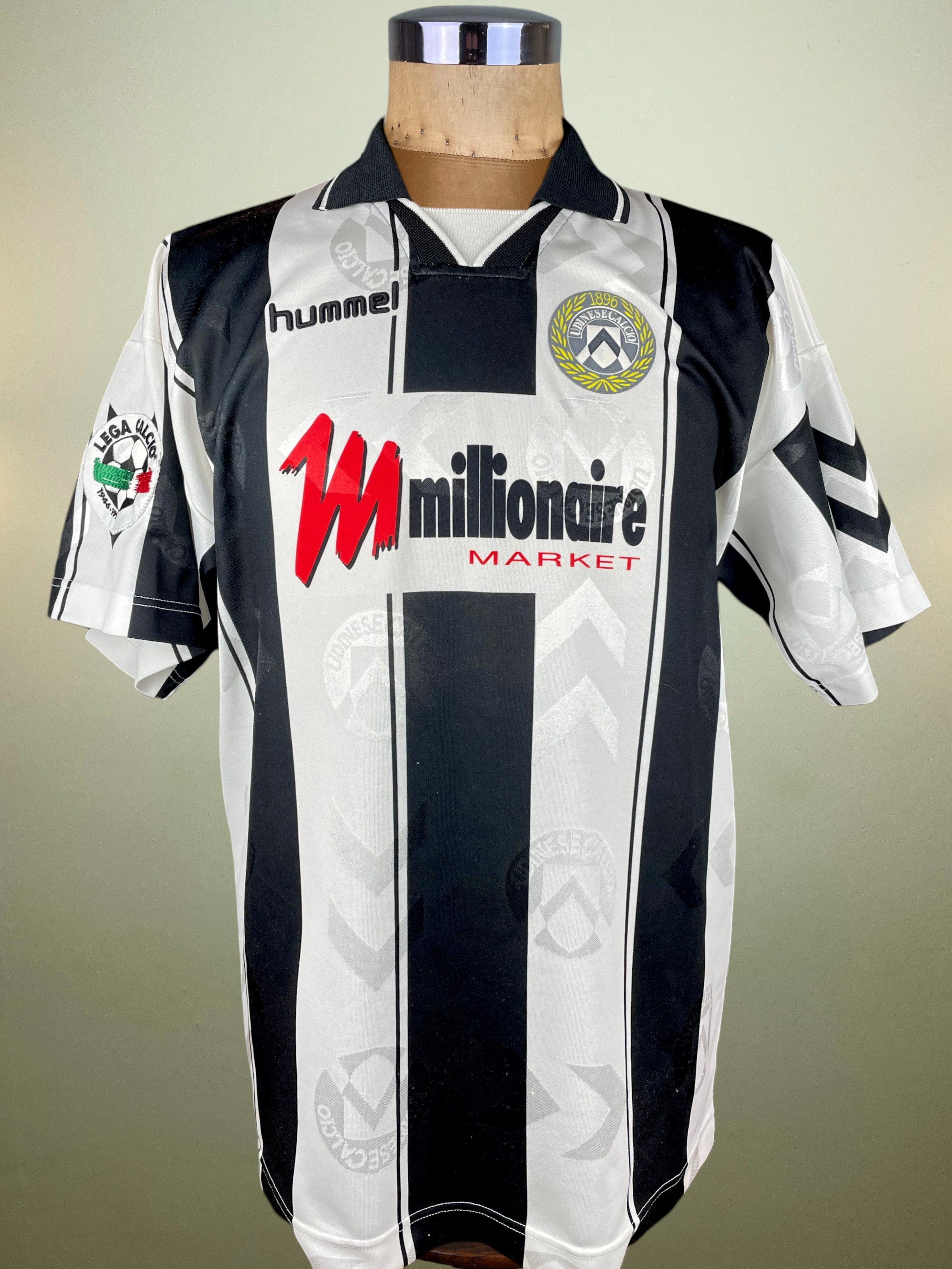 Udinese 1996/97 Home – Match-Worn Shirt – Giuliano Giannichedda
