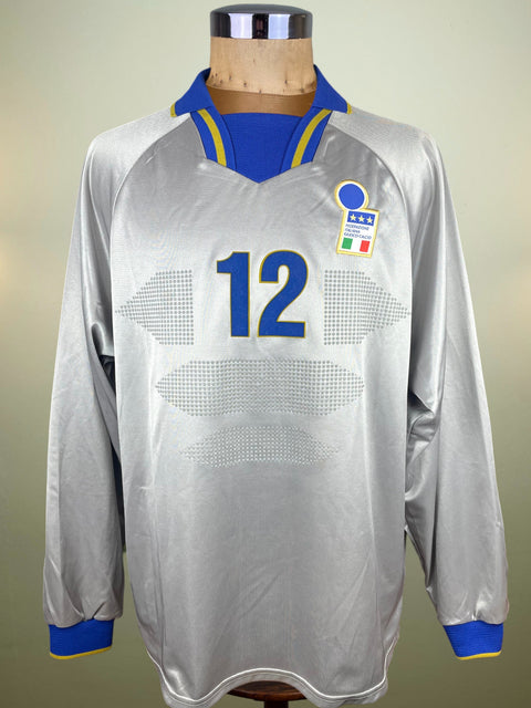 Match Shirt • National • Italia • 1997 • Nike • Keeper • #12 • Gianluca Pagliuca • Le Tournoi • Match Worn 