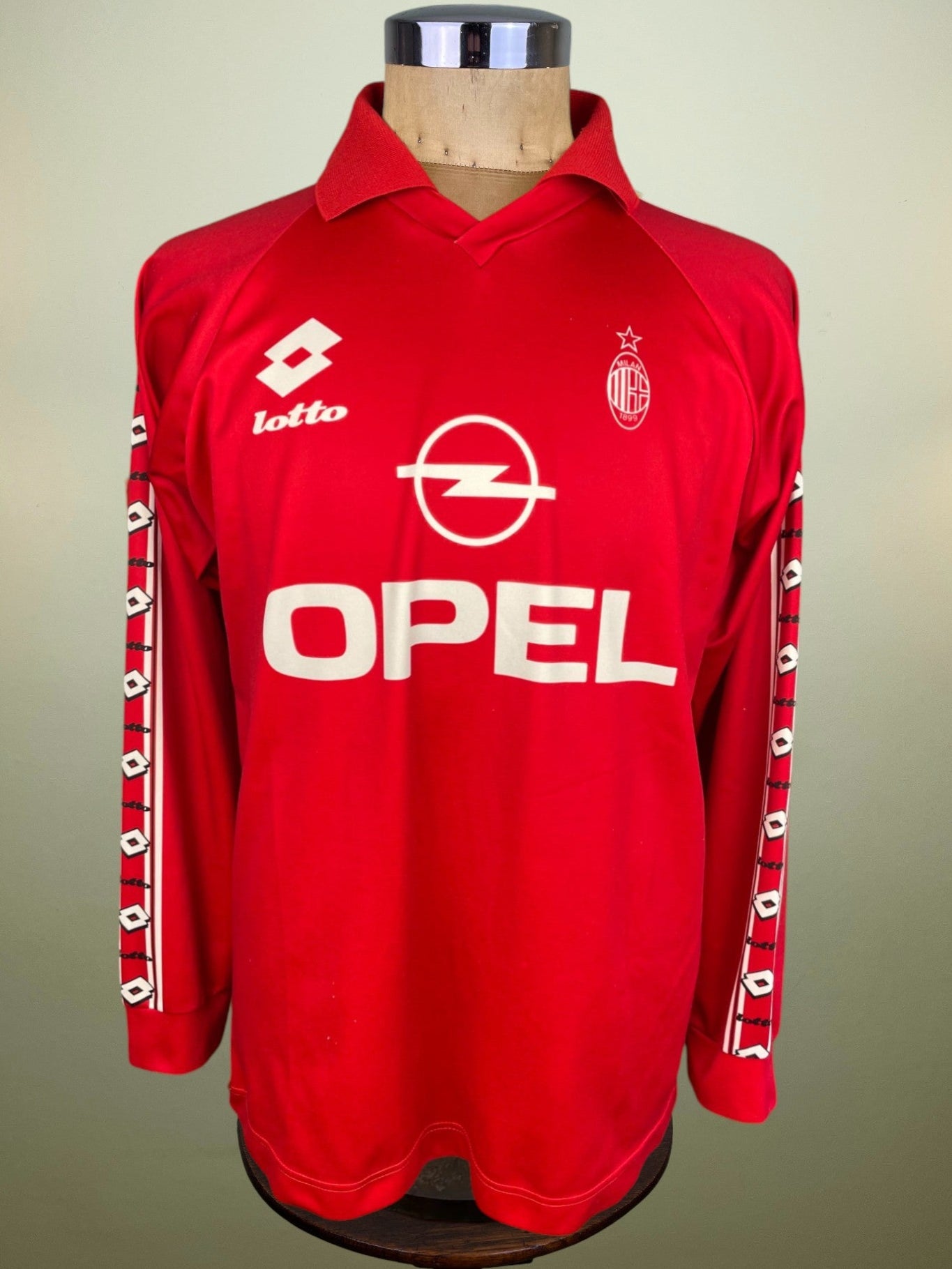 AC Milan 1994/95 – Training Shirt – Lotto Top – Lotto – Opel