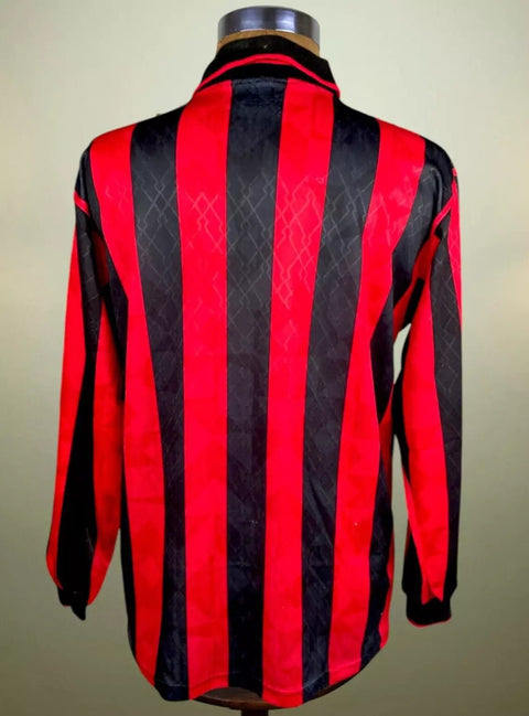 Store Shirt • AC Milan • 1995 • Lotto • Home • Size L - Calcio 90