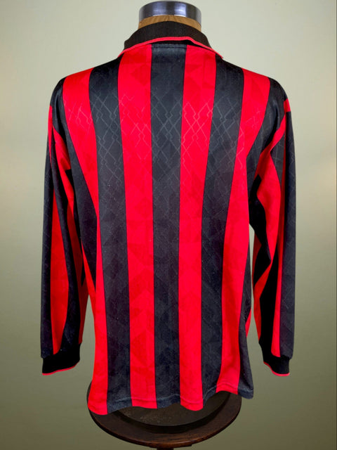 Store Shirt • AC Milan • 1995 • Lotto • Home • Size XL - Calcio 90