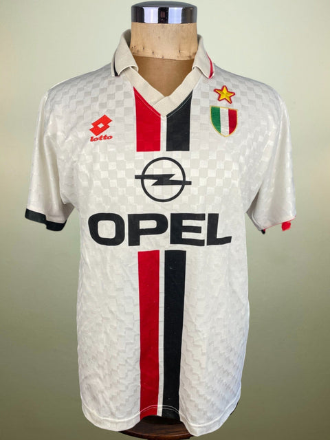 Store Shirt • AC Milan • 1996 • Lotto • Away • Roberto Baggio • Size L - Calcio 90