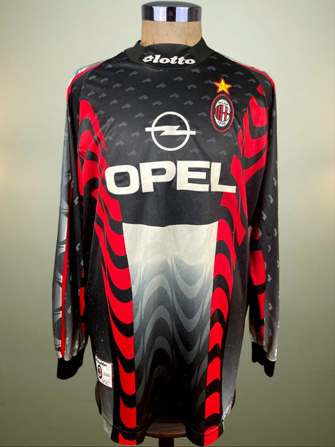 Store Shirt • AC Milan • 1997 • Lotto • Keeper • Size XL - Calcio 90