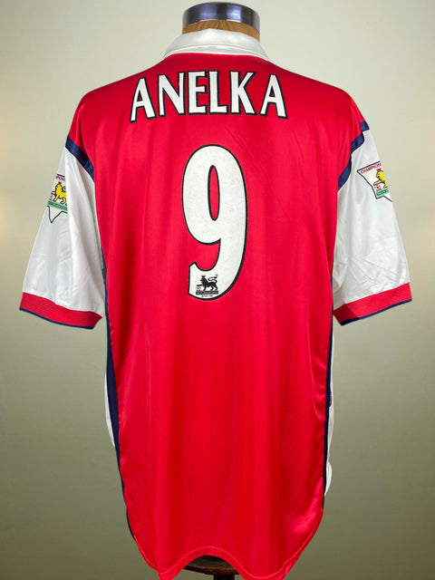 Store Shirt • Arsenal • 1999 • Nike • Home • #9 • Nicolas Anelka • Size XL 
