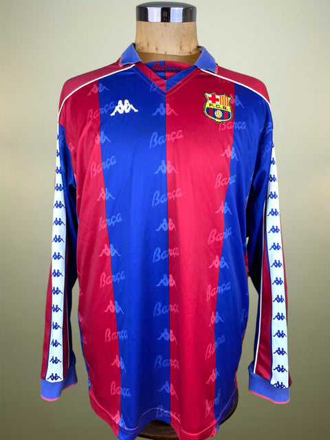Store Shirt • Barcelona • 1993 • Kappa • Home • Size L 