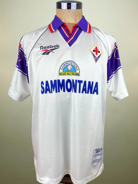Store Shirt • Fiorentina • 1996 • Reebok • Away • Rui Costa • Size L - Calcio 90