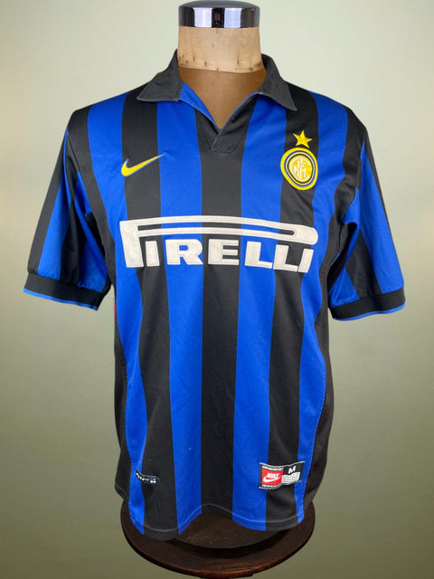 Store Shirt • Inter Milan • 1998 • Nike • Size M - Calcio 90