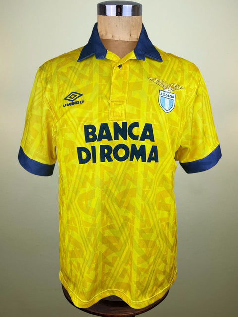 Store Shirt • Lazio • 1993 • Umbro • Away • Size M - Calcio 90