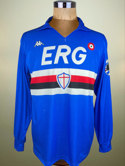 Store Shirt • Sampdoria • 1989 • Kappa • Size M 